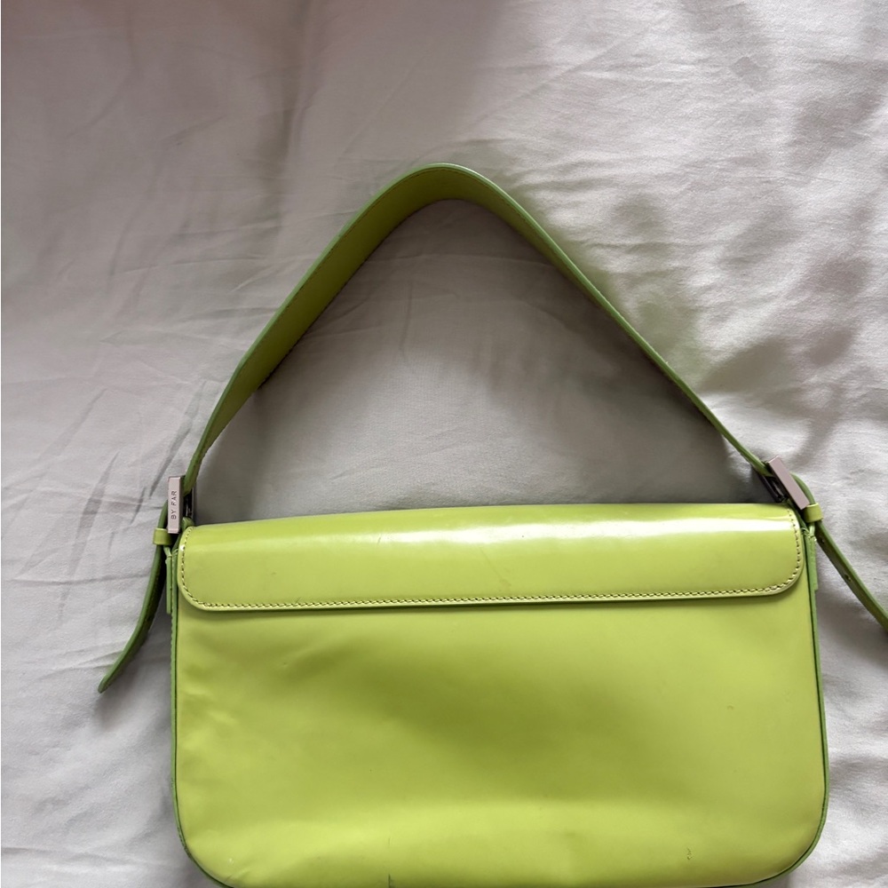 By Far Lime Green Shoulder Bag - Picture 2 of 3